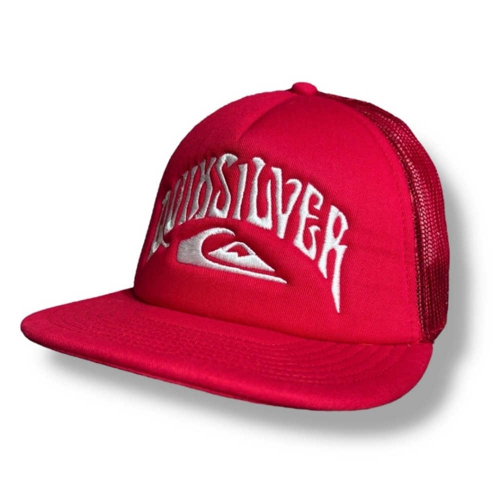 Quiksilver Red Trucker Hat